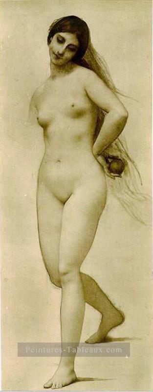 Eve corps féminin Nu Jules Joseph Lefebvre Peintures à l'huile